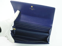 Chanel Deauville Flap Wallet Caviar Navy Leather Wallets Accessory (Authentic Pre-Loved)