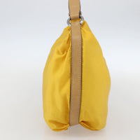 Prada Vintage Shoulder Bag Tessuto Yellow Nylon Shoulder Bag Bag (Authentic Pre-Loved)