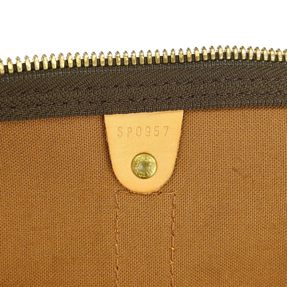 Louis Vuitton Louis Vuitton Keepall Bag Monogram Canvas Brown Canvas Travel Bag Bag (Authentic Pre-Loved)