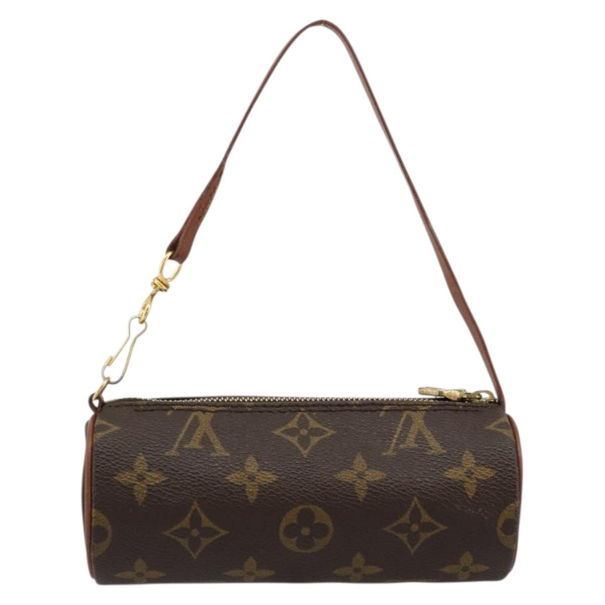 Louis Vuitton Papillon Pochette Monogram Canvas Brown Canvas Clutche & Pouche Bag (Pre-Loved)