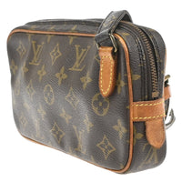 Louis Vuitton Pochette Marly Bandouliere Bag Monogram Canvas Brown Canvas Shoulder Bag Bag (Authentic Pre-Loved)