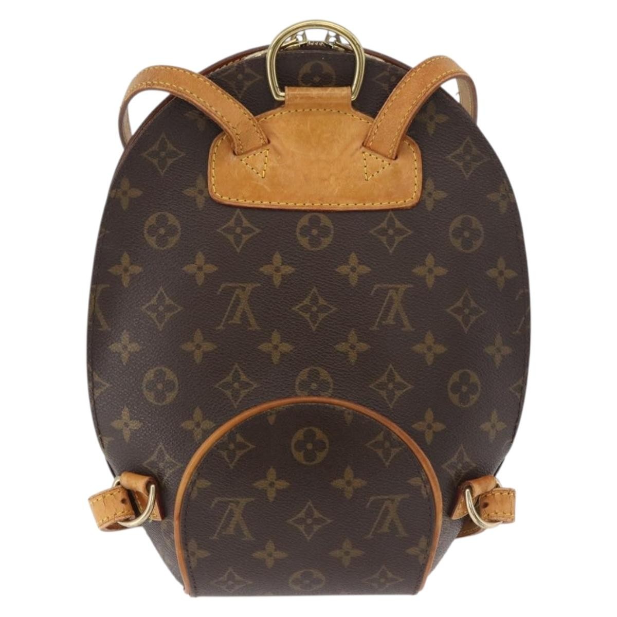Louis Vuitton Ellipse Backpack Monogram Canvas Brown Canvas Backpack Bag (Authentic Pre-Loved)