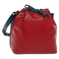 Louis Vuitton Petit Noe Handbag Epi Leather Red Leather Shoulder Bag Bag (Pre-Loved)