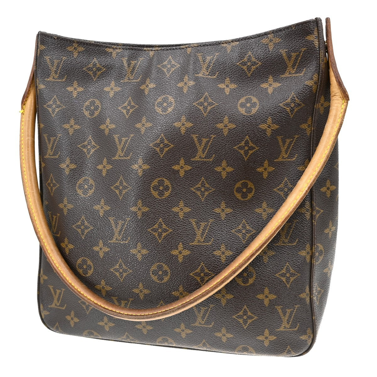 Louis Vuitton Louis Vuitton Monogram Looping Handbag Monogram Canvas Brown Canvas Shoulder Bag Bag (Pre-Loved)