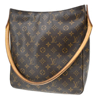 Louis Vuitton Louis Vuitton Monogram Looping Handbag Monogram Canvas Brown Canvas Shoulder Bag Bag (Pre-Loved)