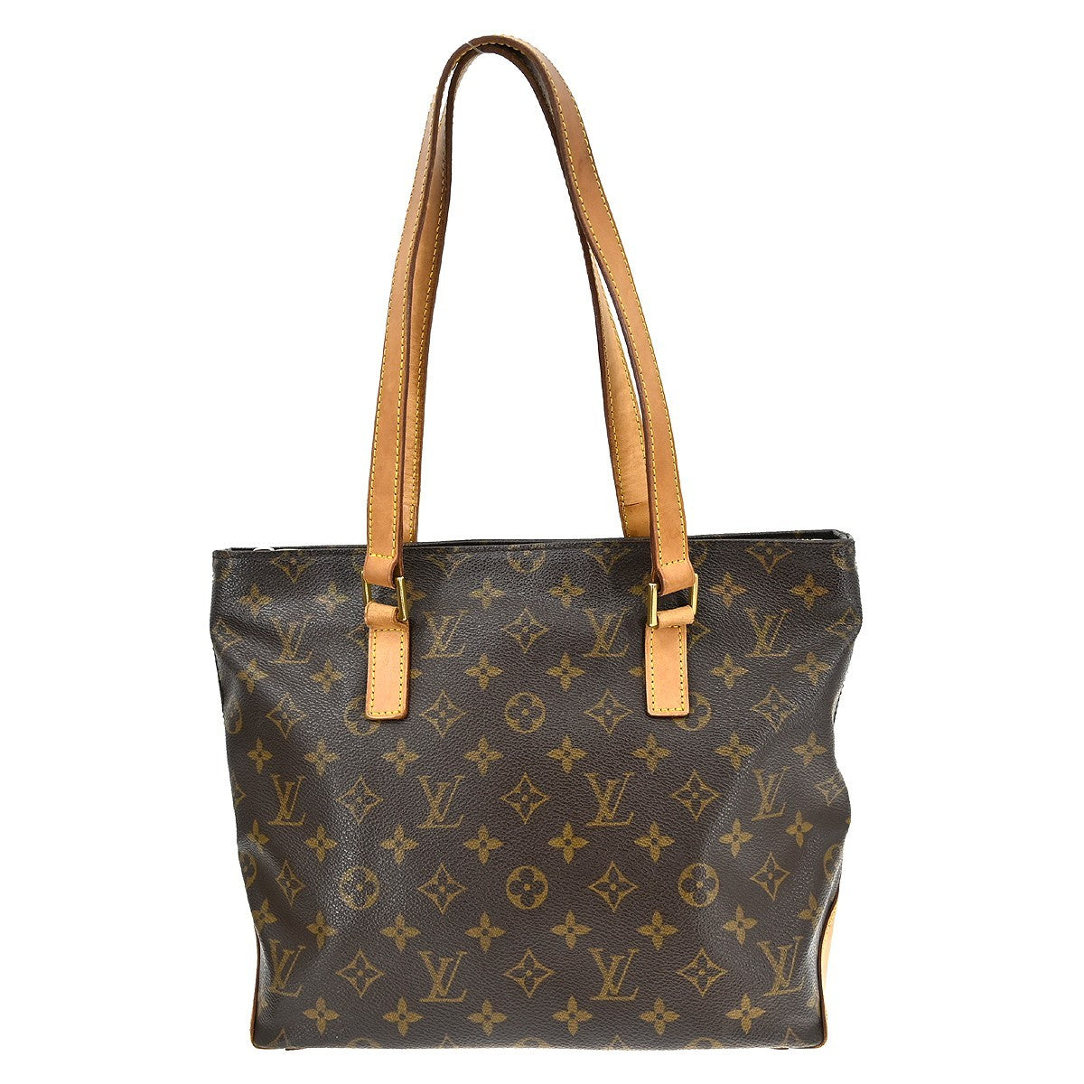 Louis Vuitton Louis Vuitton Cabas Mezzo Monogram Canvas Brown Canvas Tote Bag Bag (Authentic Pre-Loved)