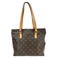 Louis Vuitton Louis Vuitton Cabas Mezzo Monogram Canvas Brown Canvas Tote Bag Bag (Authentic Pre-Loved)