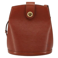 Louis Vuitton Cluny Shoulder Bag Epi Leather Brown Leather Shoulder Bag Bag (Authentic Pre-Loved)