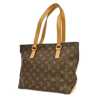 Louis Vuitton Cabas Piano Monogram Canvas Brown Canvas Tote Bag Bag (Pre-Loved)