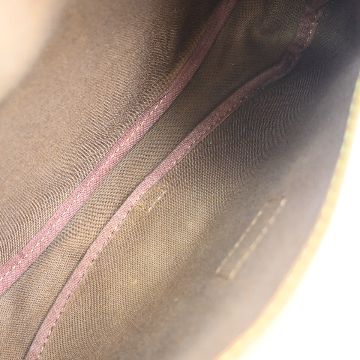 Louis Vuitton Louis Vuitton Saumur Handbag Monogram Canvas Brown Canvas Shoulder Bag Bag (Authentic Pre-Loved)