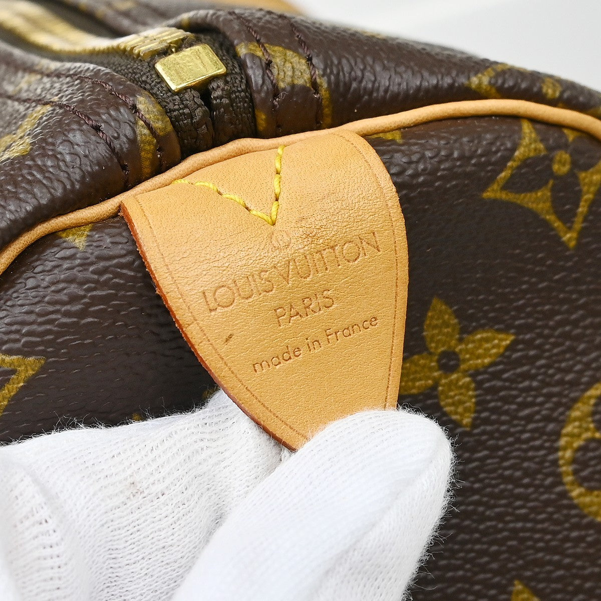 Louis Vuitton Keepall Bag Monogram Canvas Brown Canvas Travel Bag Bag (Authentic Pre-Loved)