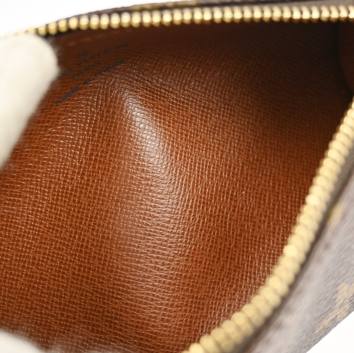 Louis Vuitton Papillon Pochette Monogram Canvas Brown Canvas Clutche & Pouche Bag (Authentic Pre-Loved)