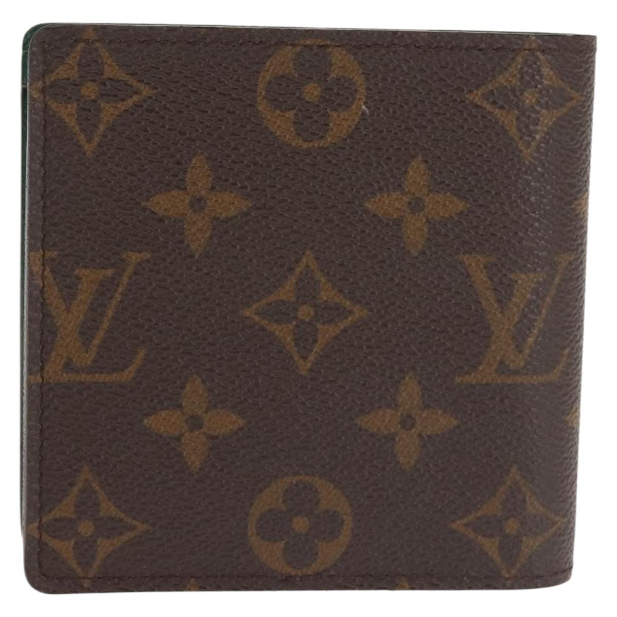 Louis Vuitton Marco Wallet Monogram Canvas Brown Canvas Wallets Accessory (Authentic Pre-Loved)