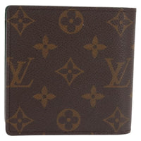 Louis Vuitton Marco Wallet Monogram Canvas Brown Canvas Wallets Accessory (Authentic Pre-Loved)
