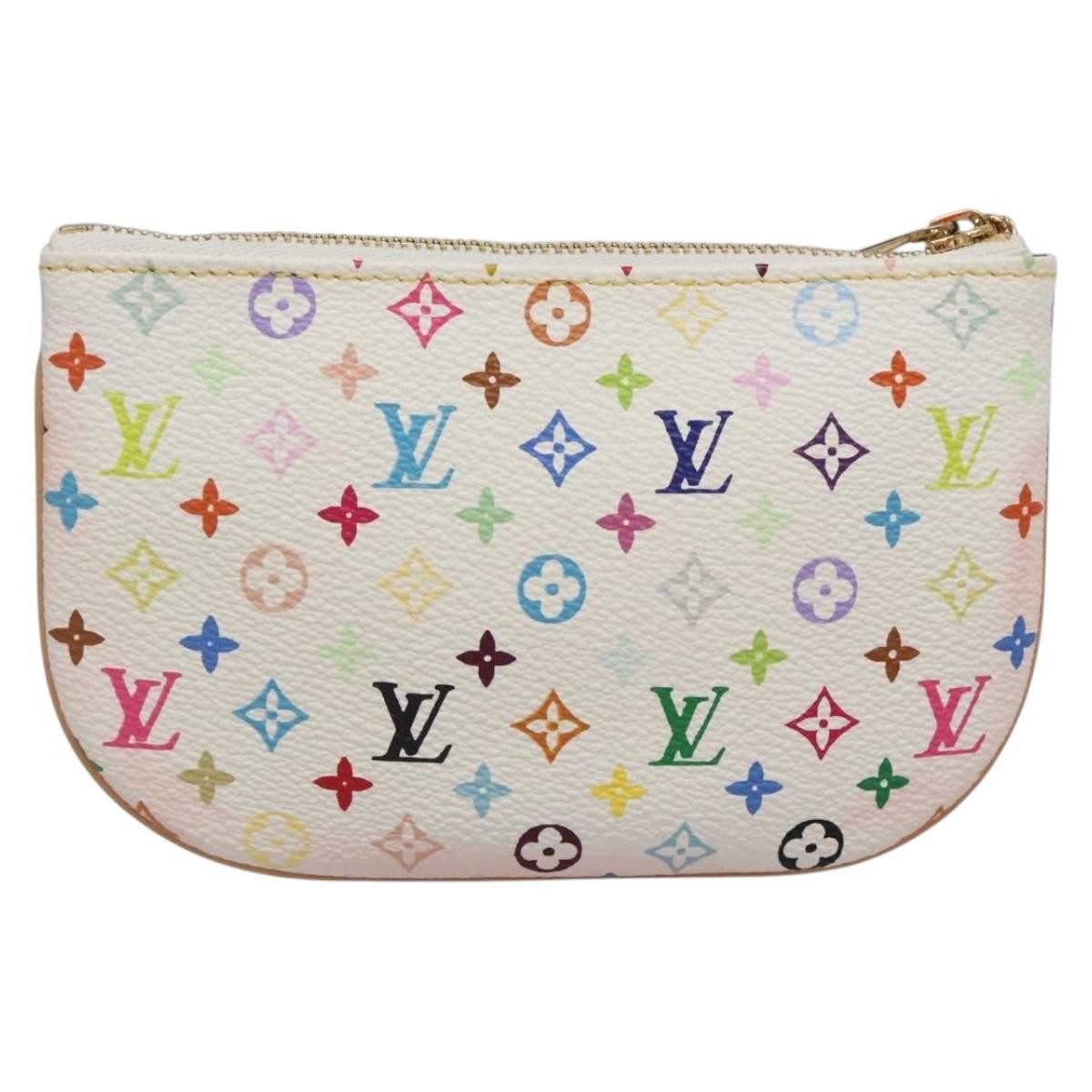 Louis Vuitton Pochette Gm Monogram Multicolor Multicolour Canvas Clutche & Pouche Bag (Authentic Pre-Loved)