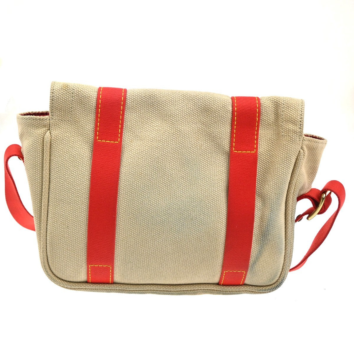 Louis Vuitton Antigua Besace Messenger Bag Canvas Beige Canvas Shoulder Bag Bag (Authentic Pre-Loved)