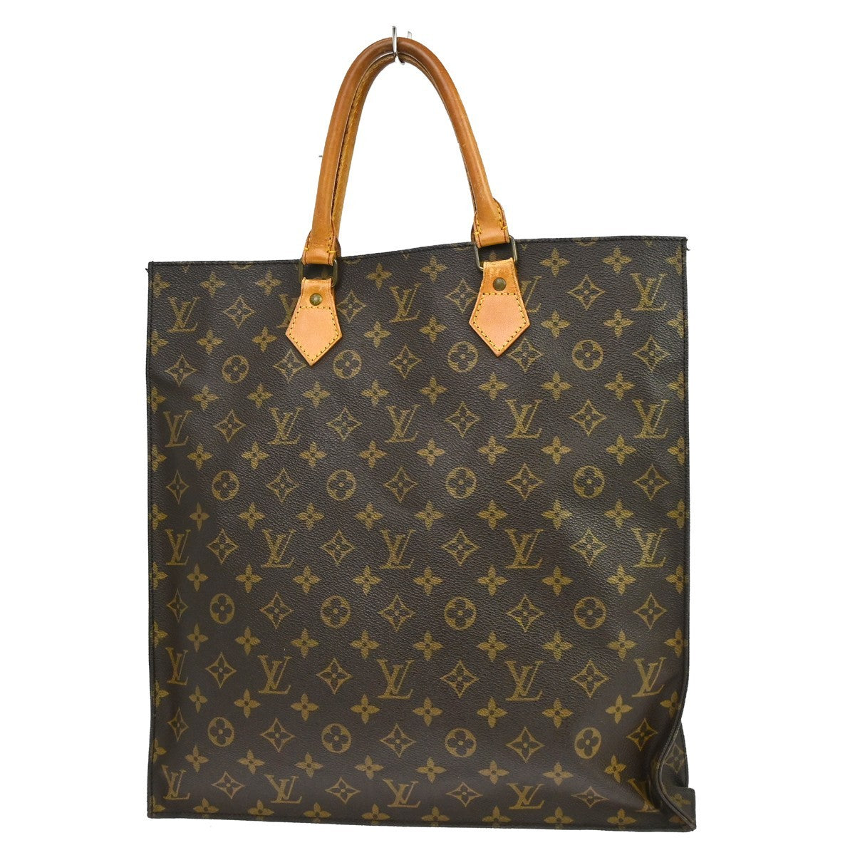 Louis Vuitton Louis Vuitton Sac Plat Nm Bag Monogram Canvas Brown Canvas Tote Bag Bag (Authentic Pre-Loved)