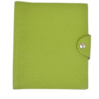 Hermes Hermes Ulysse Agenda Cover Leather Green Leather Wallets Accessory (Authentic Pre-Loved)