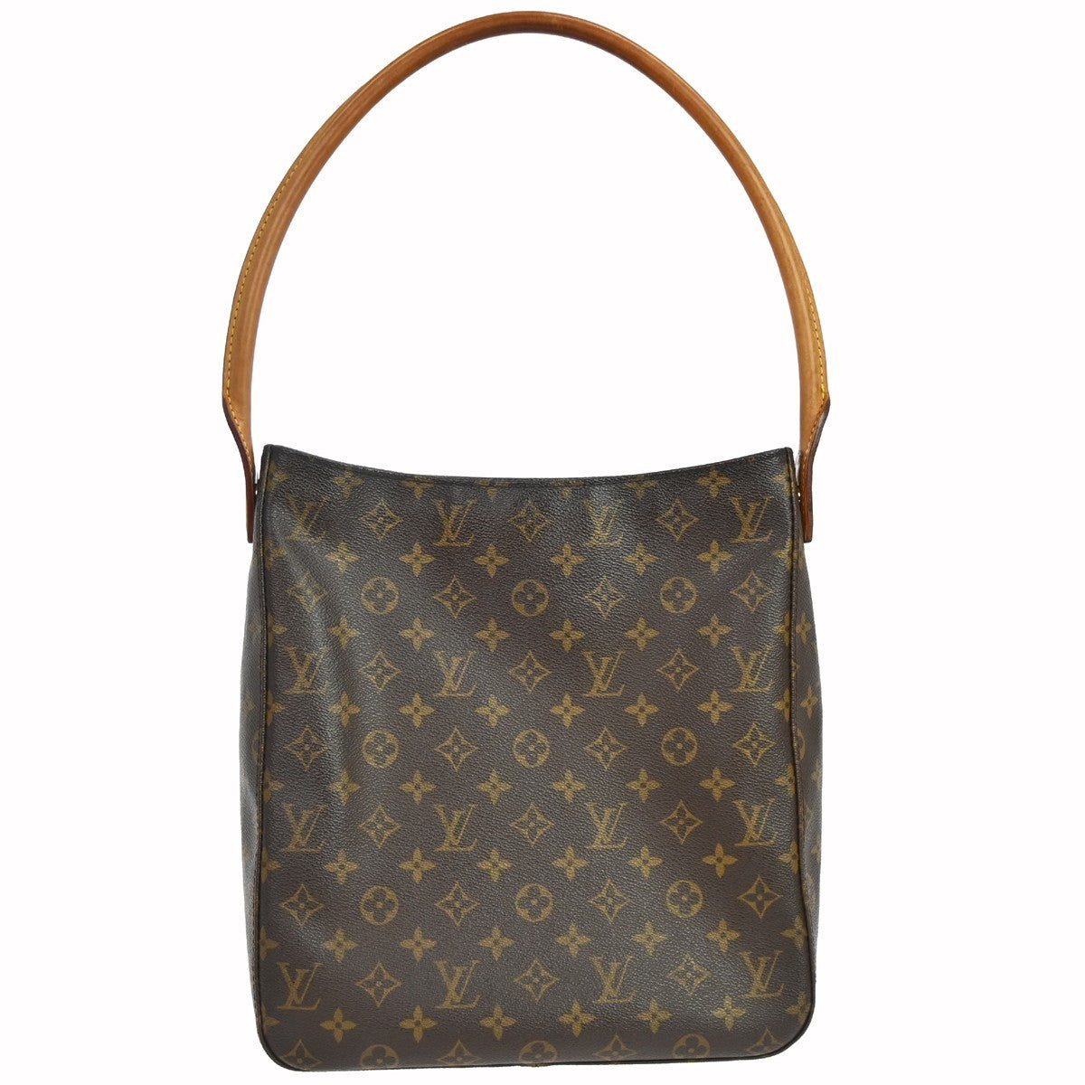 Louis Vuitton Louis Vuitton Monogram Looping Handbag Monogram Canvas Brown Canvas Shoulder Bag Bag (Pre-Loved)