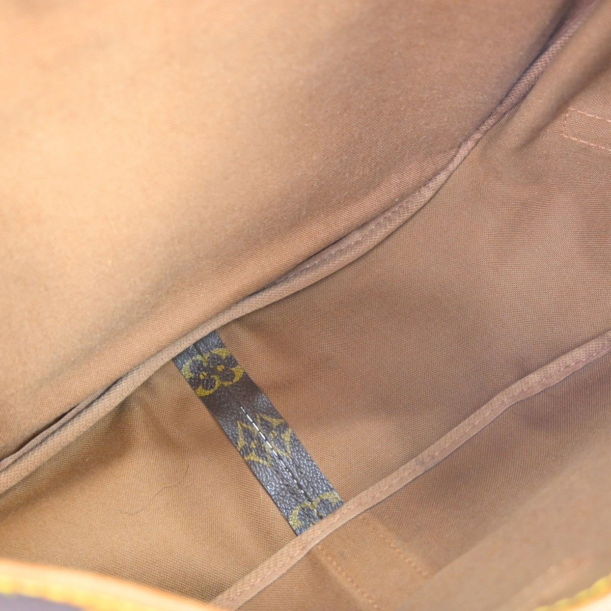 Louis Vuitton Louis Vuitton Saumur Handbag Monogram Canvas Brown Canvas Shoulder Bag Bag (Pre-Loved)