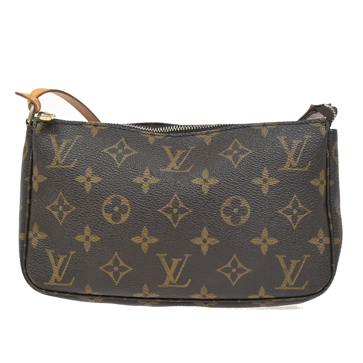 Louis Vuitton Pochette Accessoires Nm Monogram Canvas Brown Canvas Clutche & Pouche Bag (Pre-Loved)