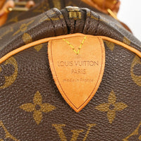Louis Vuitton Keepall Bag Monogram Canvas Brown Canvas Travel Bag Bag (Authentic Pre-Loved)