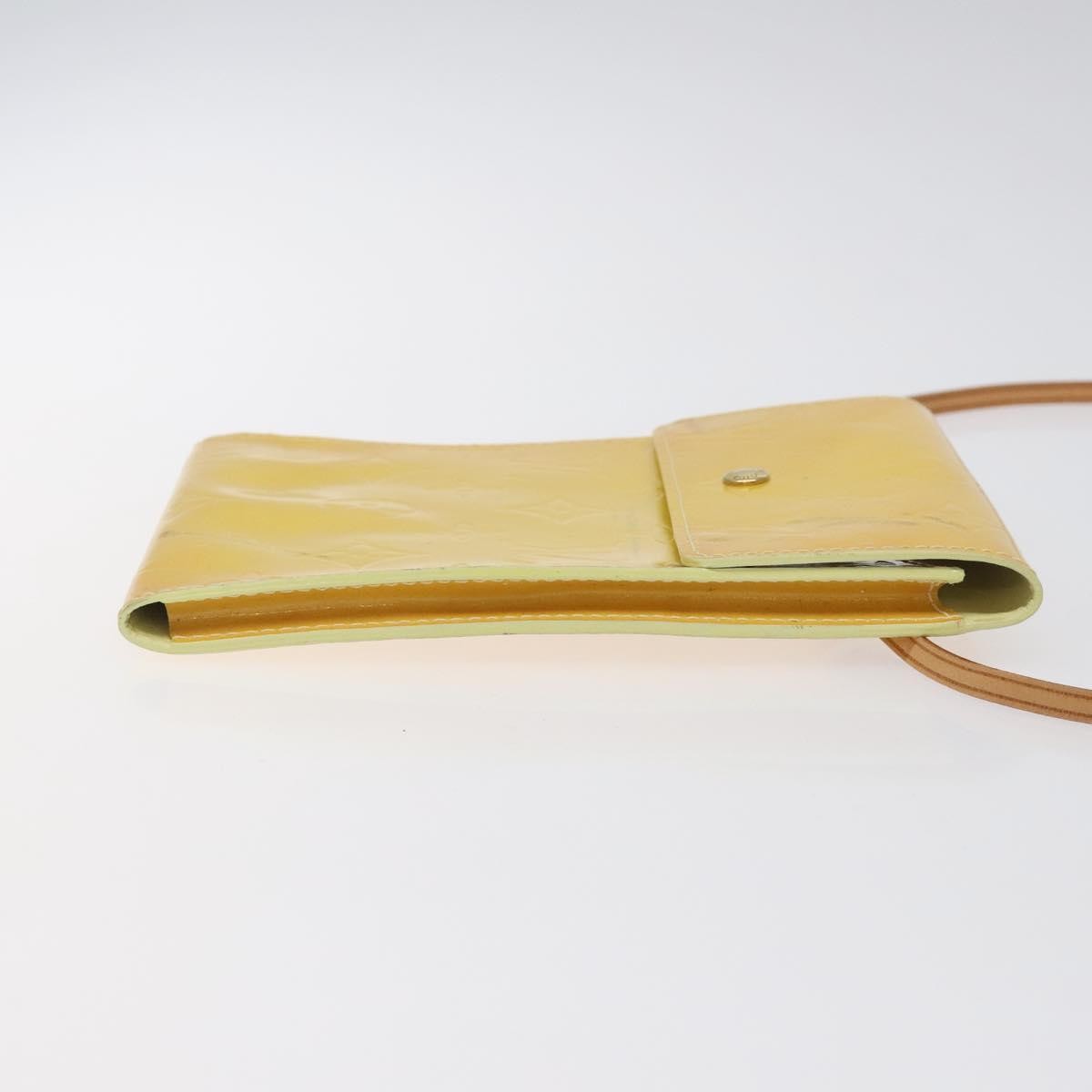 Louis Vuitton Kenmare Shoulder Bag Patent Leather Yellow Patent_Leather Clutche & Pouche Bag (Authentic Pre-Loved)