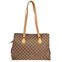 Louis Vuitton Chelsea Handbag Centenaire Damier Brown Canvas Tote Bag Bag (Authentic Pre-Loved)
