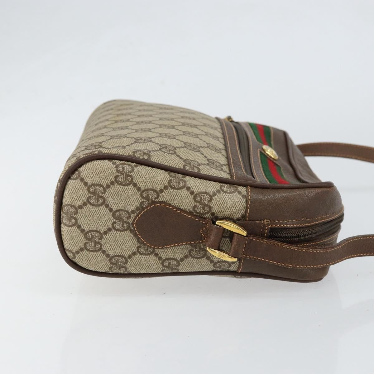 Gucci Vintage Ophidia Shoulder Bag Gg Canvas Beige Pvc Shoulder Bag Bag (Authentic Pre-Loved)