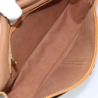 Louis Vuitton Sac Gibeciere Messenger Bag Monogram Canvas Brown Canvas Shoulder Bag Bag (Authentic Pre-Loved)