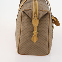 Gucci Vintage Travel Bag Gg Canvas Beige Pvc Travel Bag Bag (Authentic Pre-Loved)