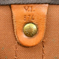 Louis Vuitton Keepall Bag Monogram Canvas Brown Canvas Travel Bag Bag (Authentic Pre-Loved)