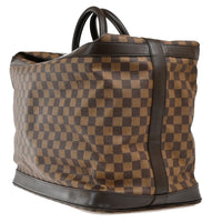Louis Vuitton Louis Vuitton Grimaud Handbag Damier Brown Leather Travel Bag Bag (Authentic Pre-Loved)