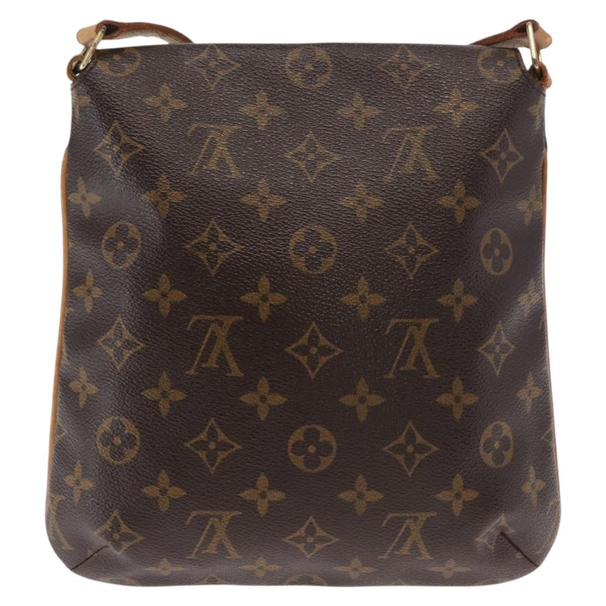 Louis Vuitton Musette Salsa Handbag Monogram Canvas Brown Canvas Shoulder Bag Bag (Pre-Loved)
