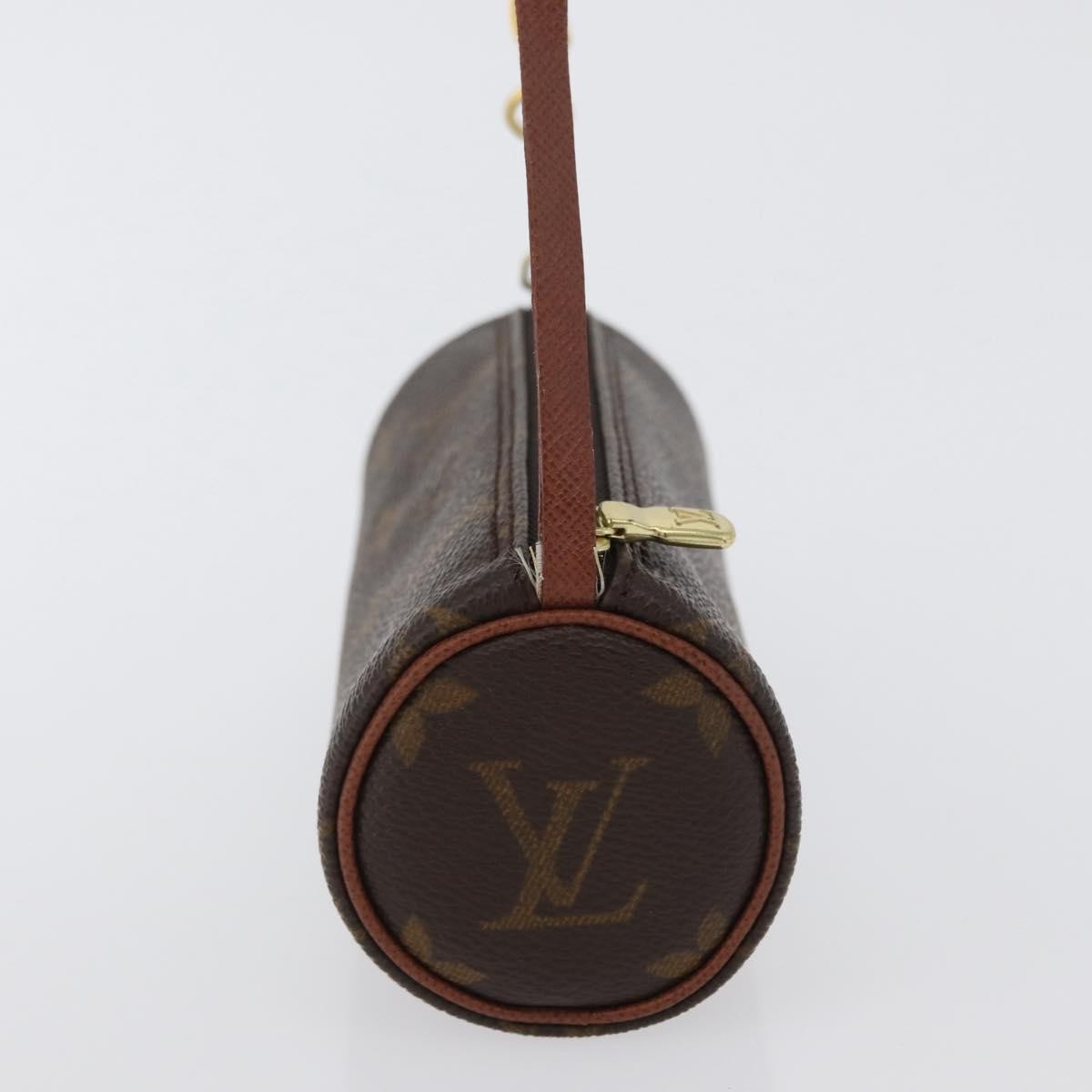 Louis Vuitton Papillon Pochette Monogram Canvas Brown Canvas Clutche & Pouche Bag (Authentic Pre-Loved)
