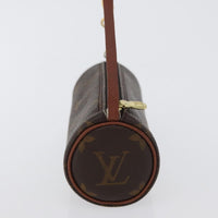 Louis Vuitton Papillon Pochette Monogram Canvas Brown Canvas Clutche & Pouche Bag (Authentic Pre-Loved)