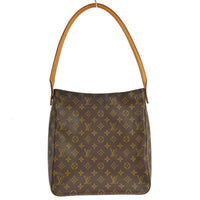 Louis Vuitton Louis Vuitton Monogram Looping Handbag Monogram Canvas Brown Canvas Shoulder Bag Bag (Pre-Loved)