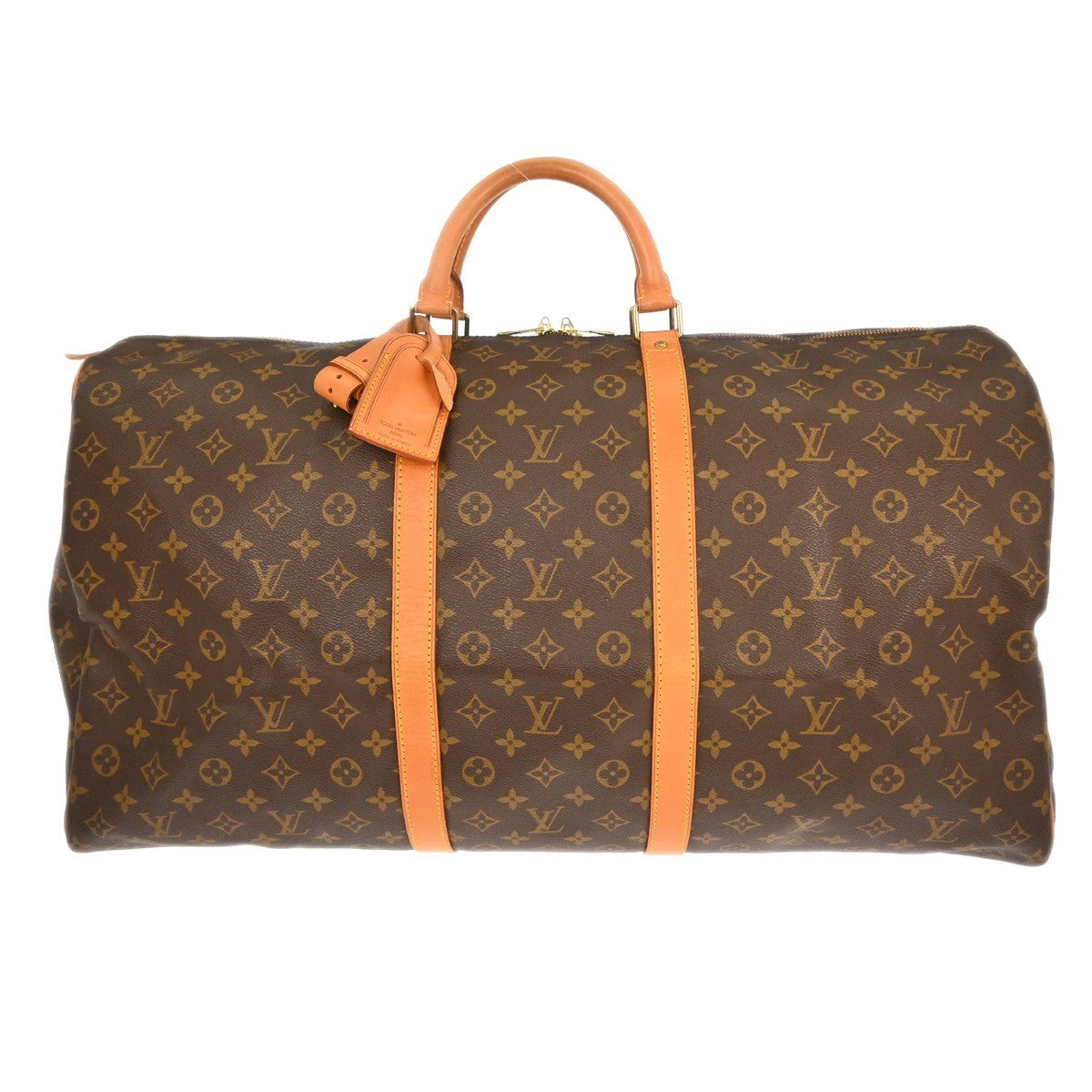 Louis Vuitton Louis Vuitton Keepall Bag Monogram Canvas Brown Canvas Travel Bag Bag (Pre-Loved)
