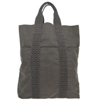 Hermes Fourre-Tout Herline Fourre-Tout Herline Gray Canvas Tote Bag Bag (Pre-Loved)