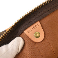Louis Vuitton Keepall Bag Monogram Canvas Brown Canvas Travel Bag Bag (Authentic Pre-Loved)