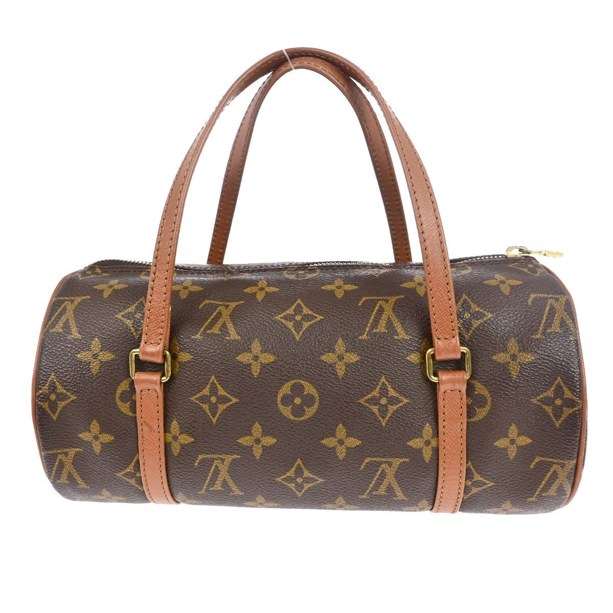 Louis Vuitton Papillon Handbag Monogram Canvas Brown Canvas Handbag (Pre-Loved)