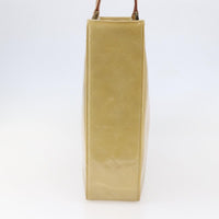 Louis Vuitton Columbus Handbag Monogram Vernis Beige Patent_Leather Tote Bag Bag (Pre-Loved)