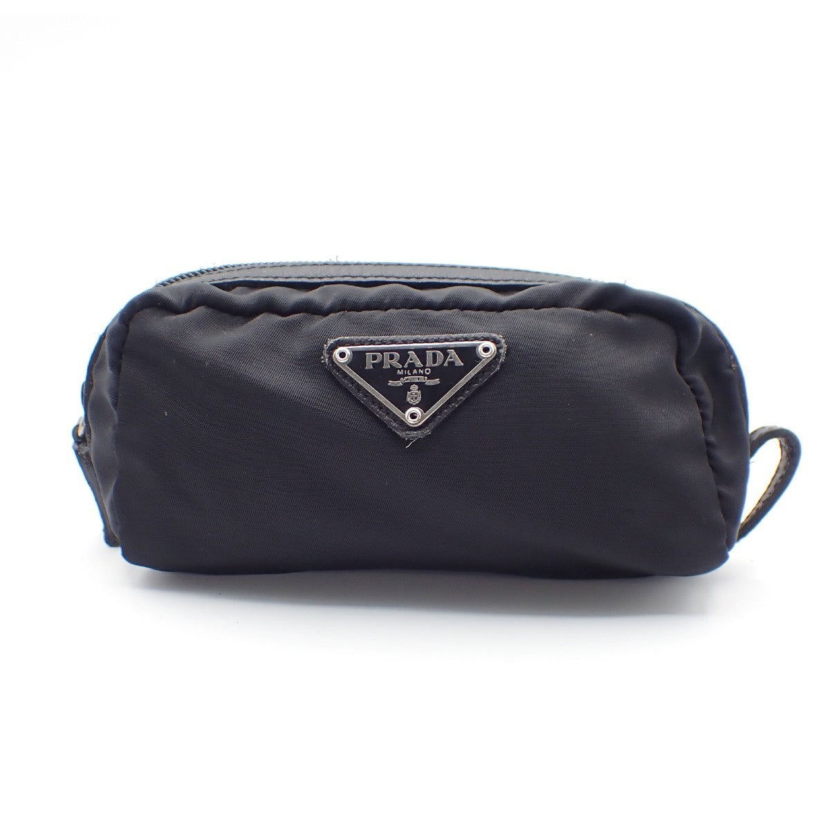 Prada Padded Zip Belt Bag Tessuto Black Nylon Clutche & Pouche Bag (Authentic Pre-Loved)