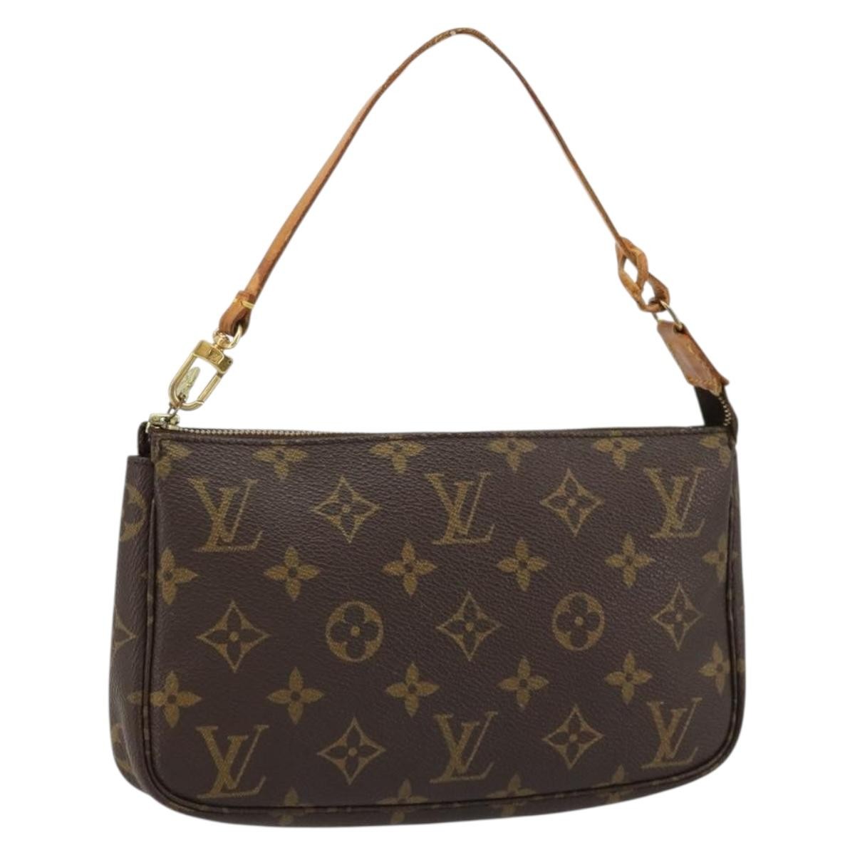 Louis Vuitton Louis Vuitton Pochette Accessoires Nm Monogram Canvas Brown Canvas Clutche & Pouche Bag (Pre-Loved)