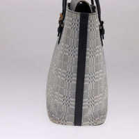 Burberry Vintage Tote Bag Canvas Gray Canvas Tote Bag Bag (Pre-Loved)