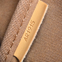 Louis Vuitton Saumur Handbag Monogram Canvas Brown Canvas Shoulder Bag Bag (Pre-Loved)