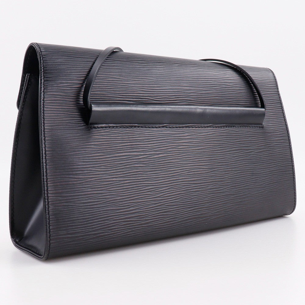 Louis Vuitton Dinard Handbag Epi Leather Black Leather Shoulder Bag Bag (Authentic Pre-Loved)
