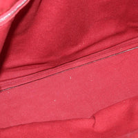 Hermes Fourre Tout Tote Canvas Red Canvas Tote Bag Bag (Pre-Loved)