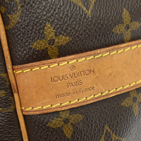 Louis Vuitton Keepall Bandouliere Bag Monogram Canvas Brown Canvas Travel Bag Bag (Authentic Pre-Loved)