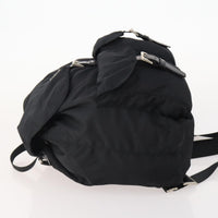 Prada Double Front Pocket Backpack Tessuto Black Nylon Backpack Bag (Authentic Pre-Loved)